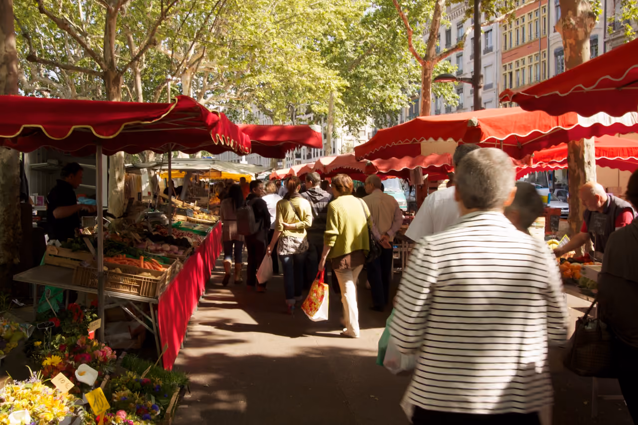 Saint antoine market market, Lyon