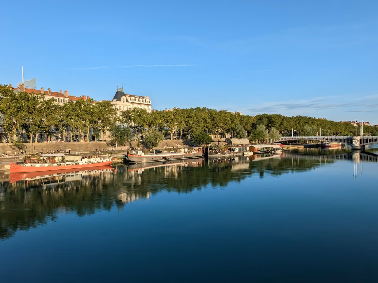 College footbridge, Lyon
