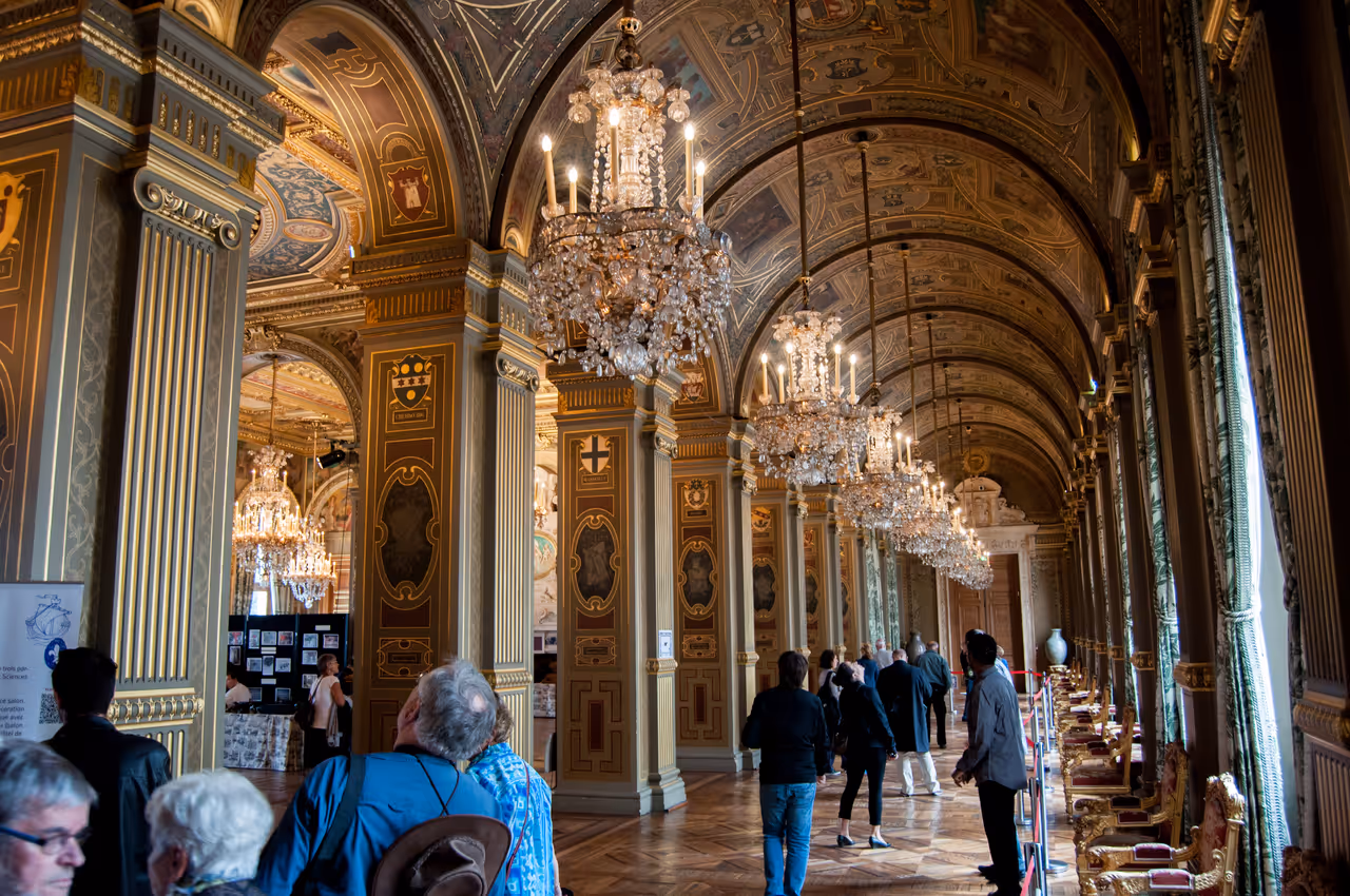 Inside the City hall, Paris