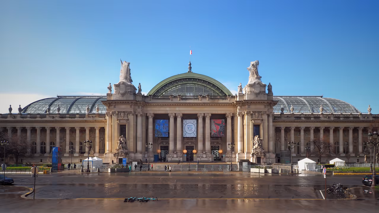 Grand palais in Paris