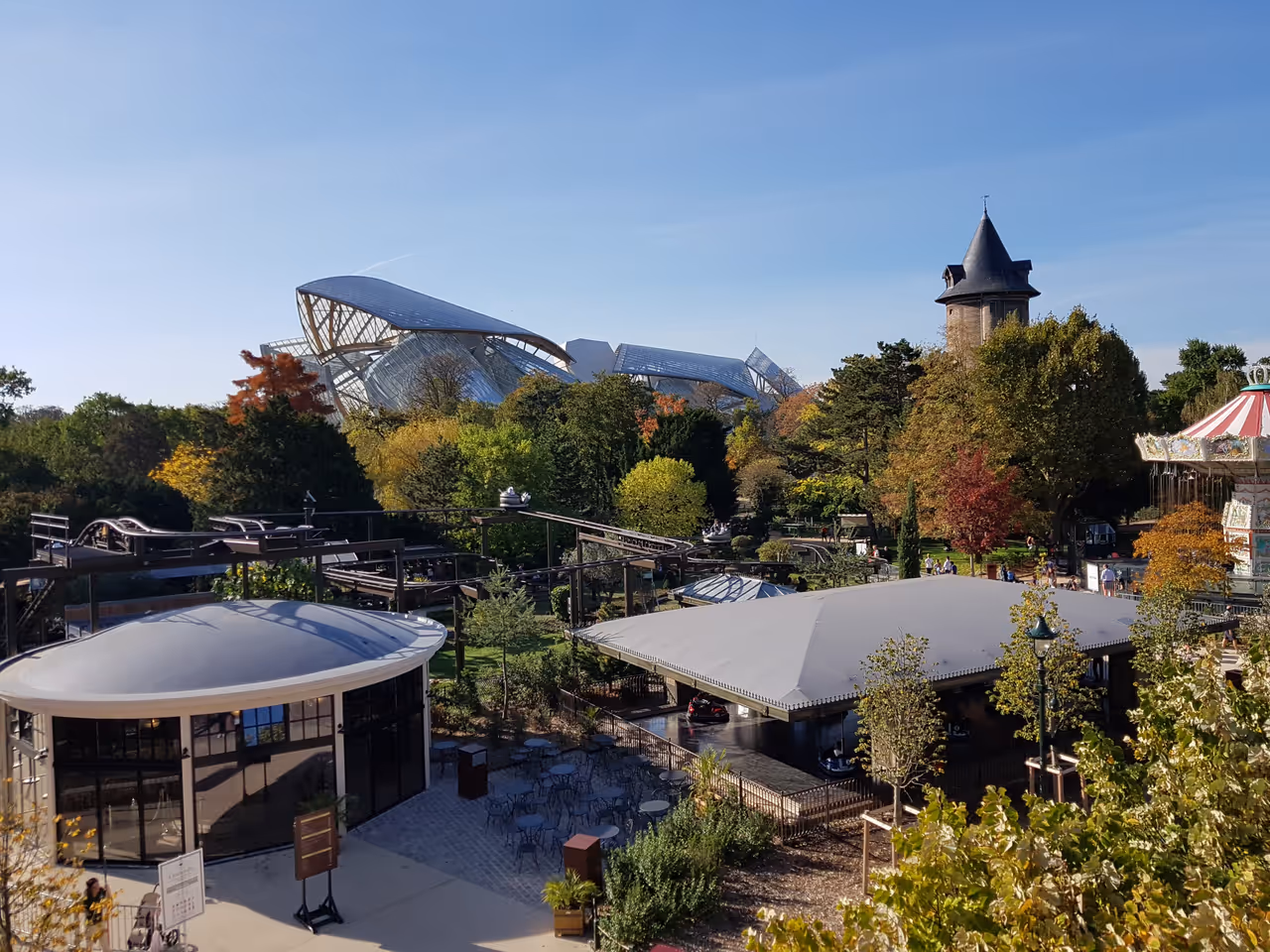 Louis vuitton foundation in Paris