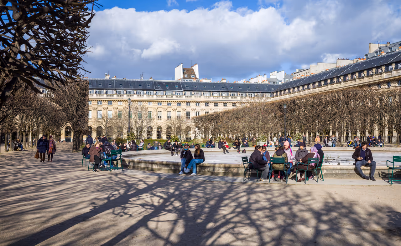 Royal palace in Paris
