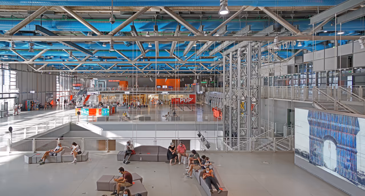 Centre pompidou in Paris