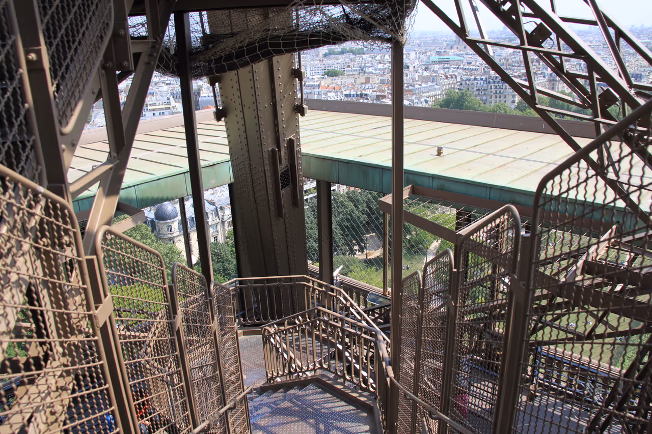 Staircases of the Eiffel Tower