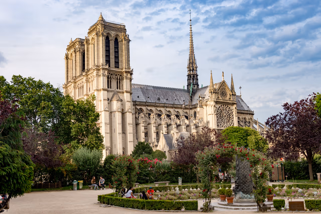 Notre-dame cathedral in Paris