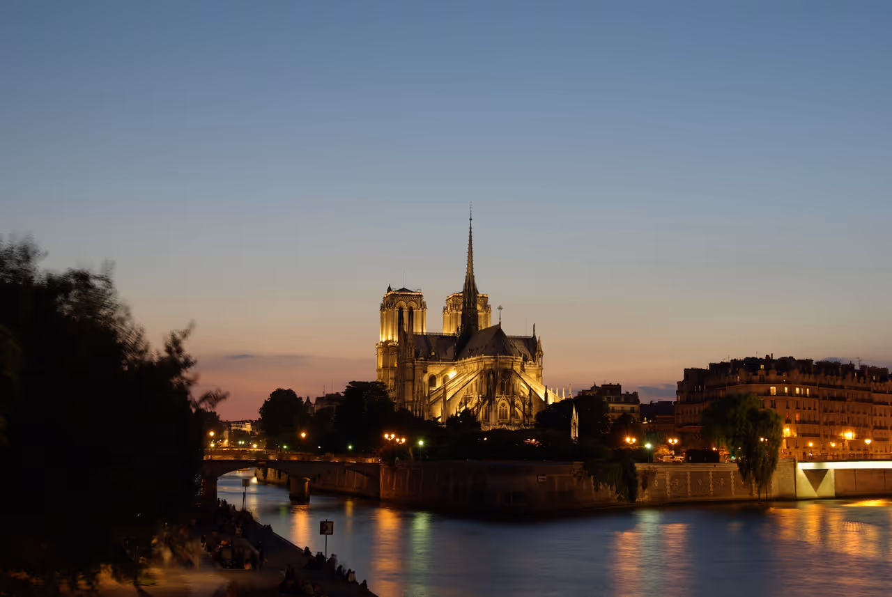 Notre-dame cathedral in Paris