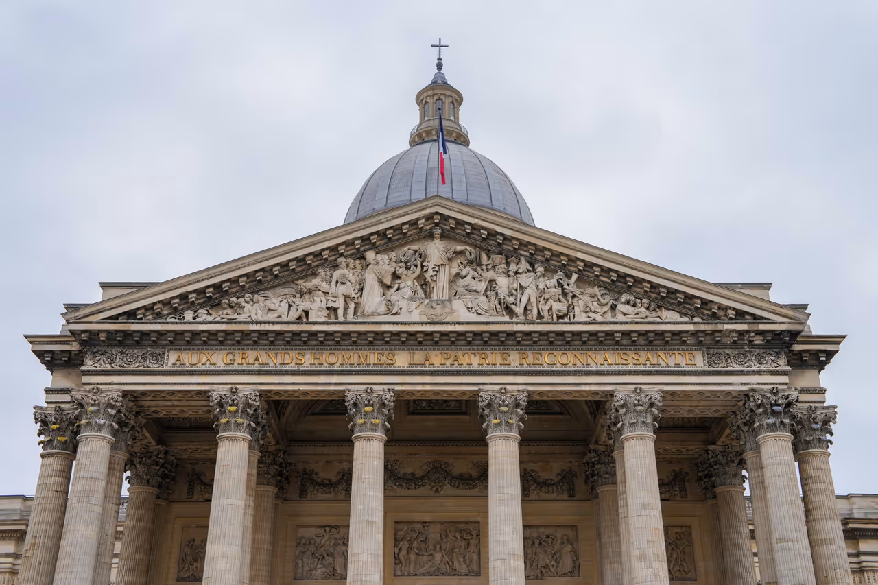 Panthéon details, Paris