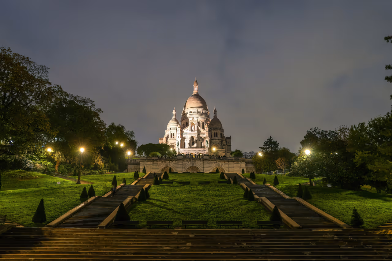 Sacré-cœur basilica in Paris