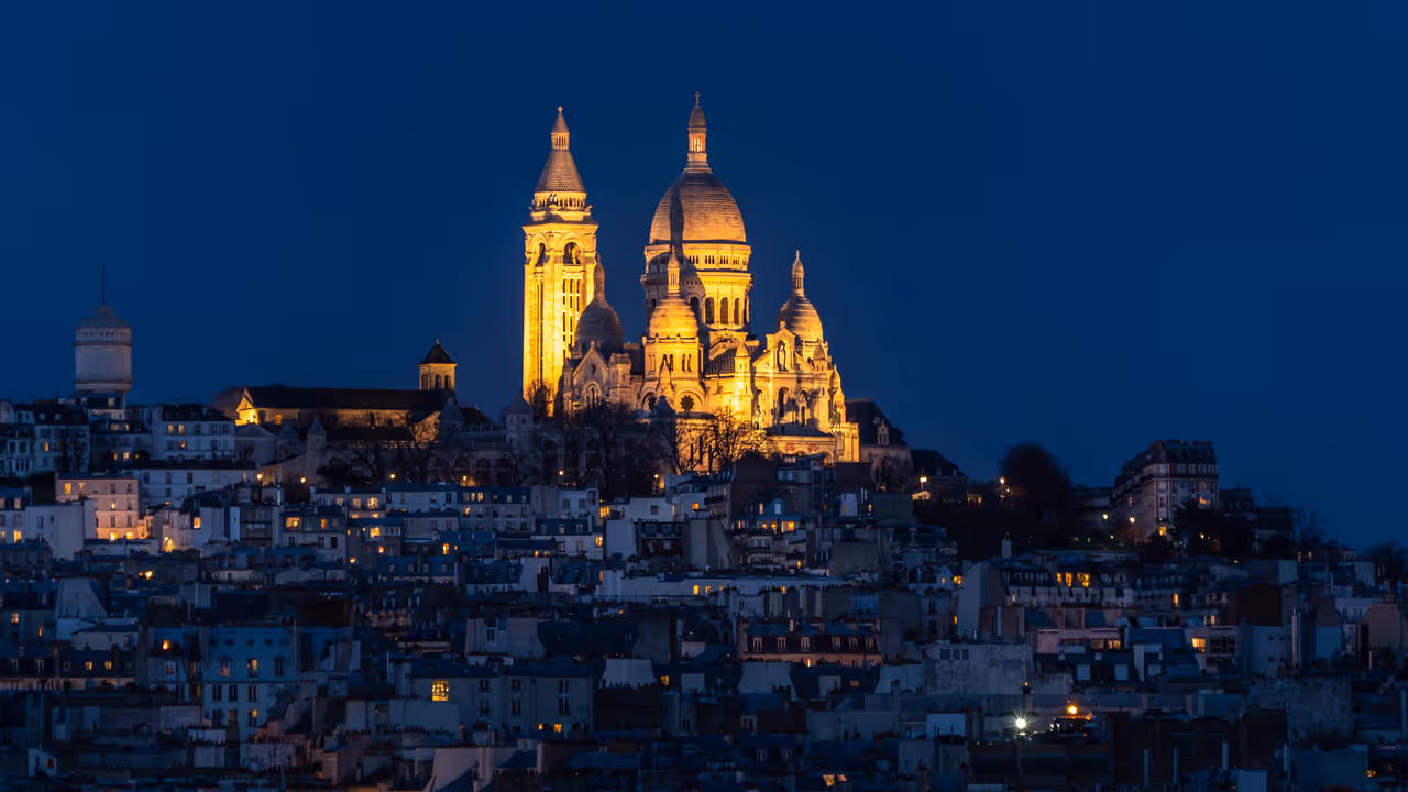 Sacré-cœur basilica in Paris