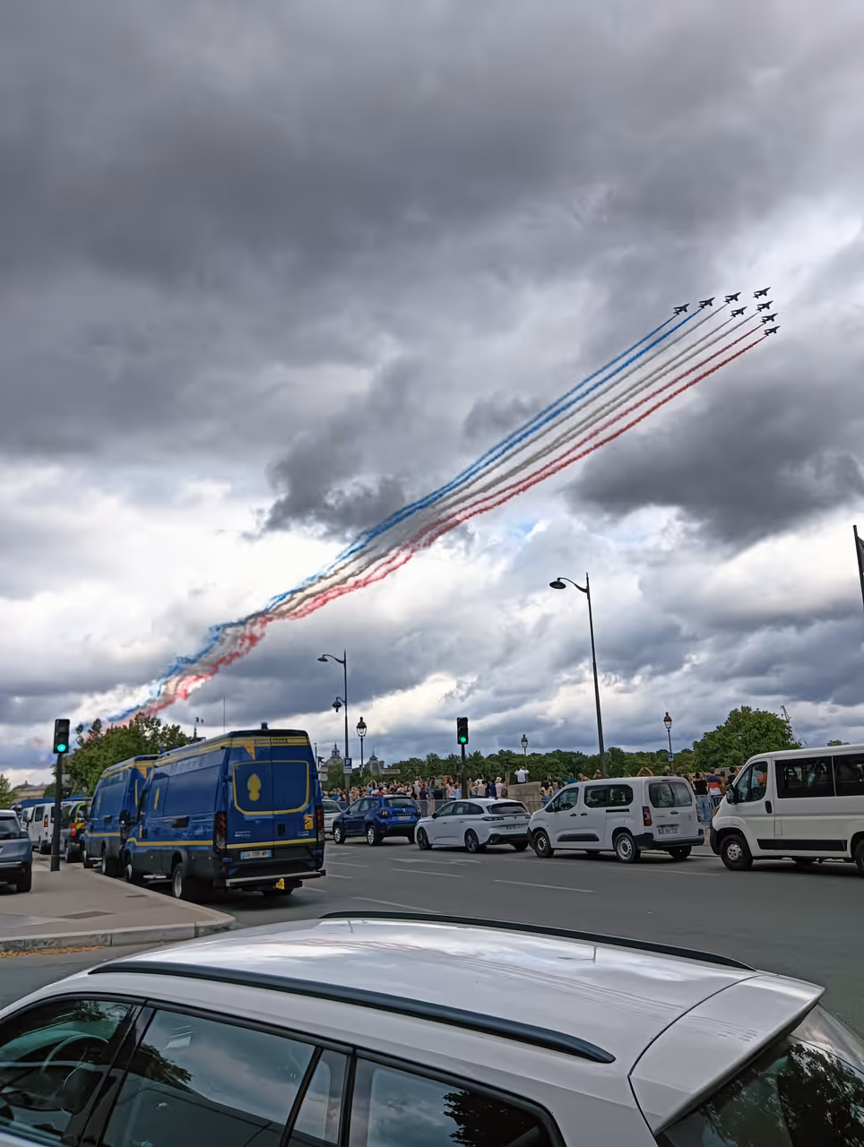 Bastille day celebrations festival in Paris