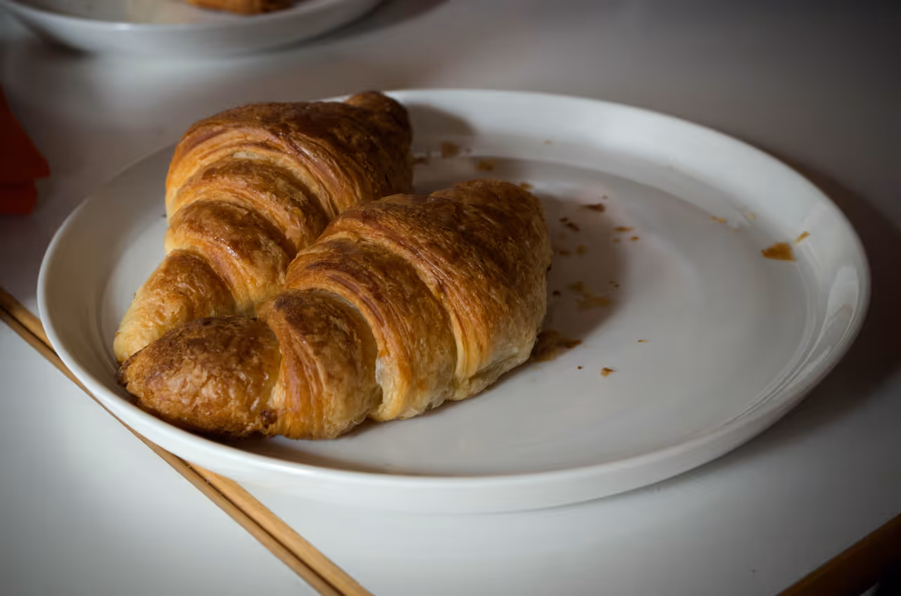 Croissant food in Paris