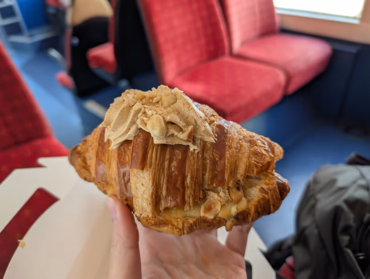 Croissant food in Paris