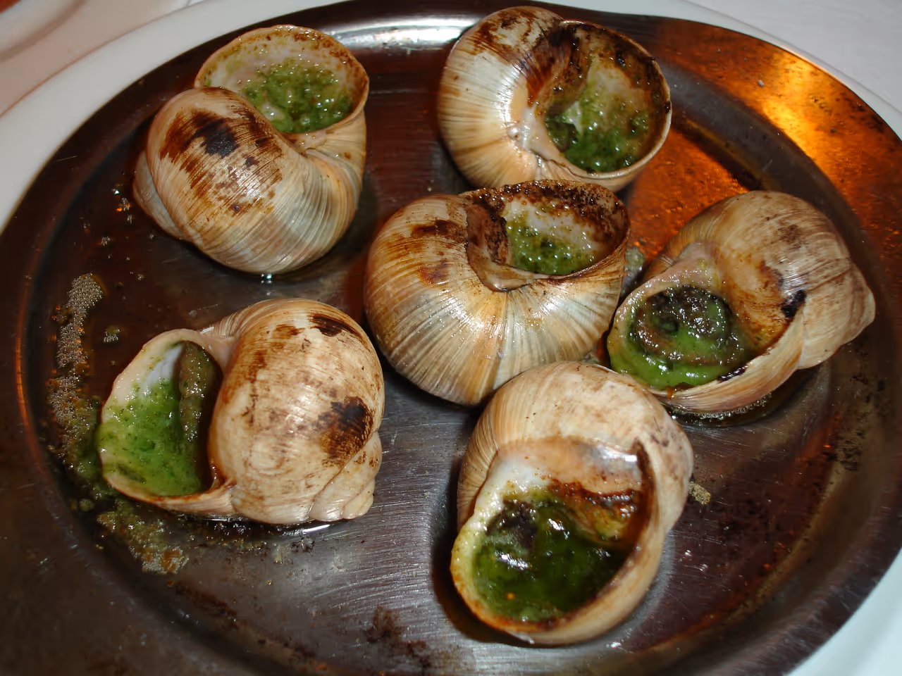 Escargots food in Paris