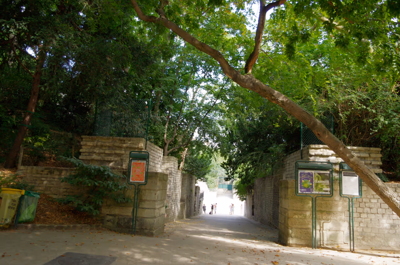 Arenas of lutetia in Paris