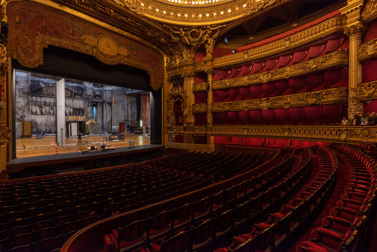 Marvel at the palais garnier in Paris