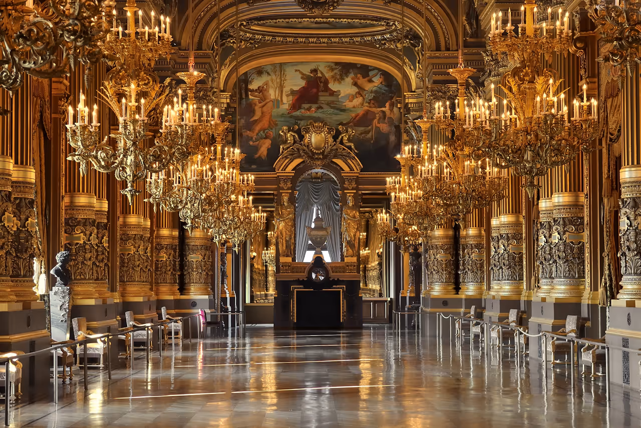 Marvel at the palais garnier in Paris