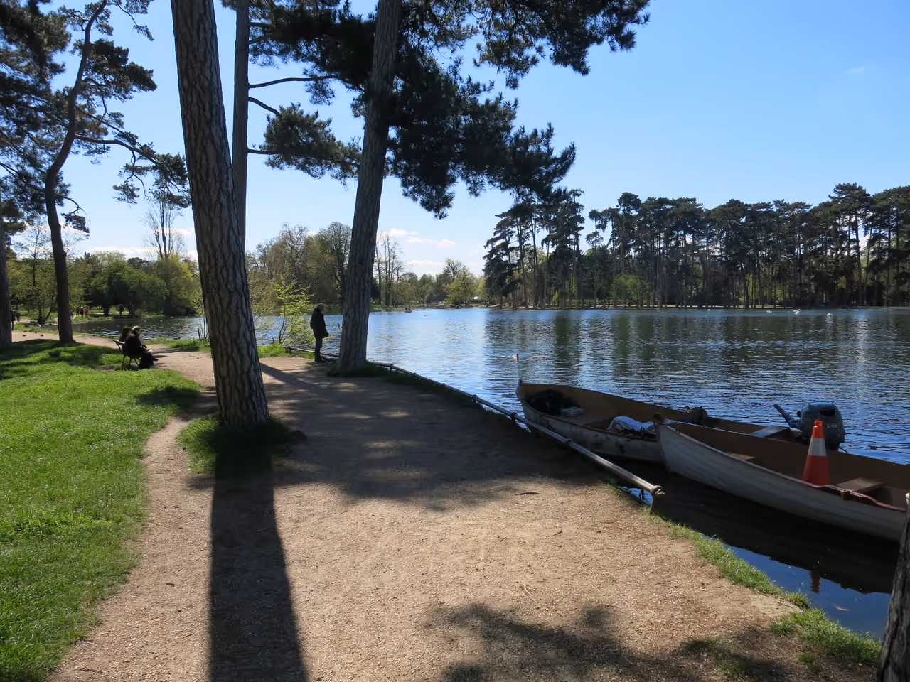 Bois de boulogne in Paris