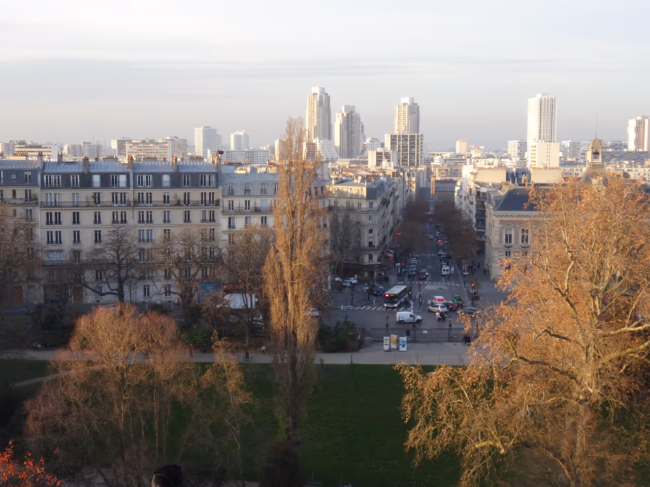 Views from the Parc des buttes-chaumont