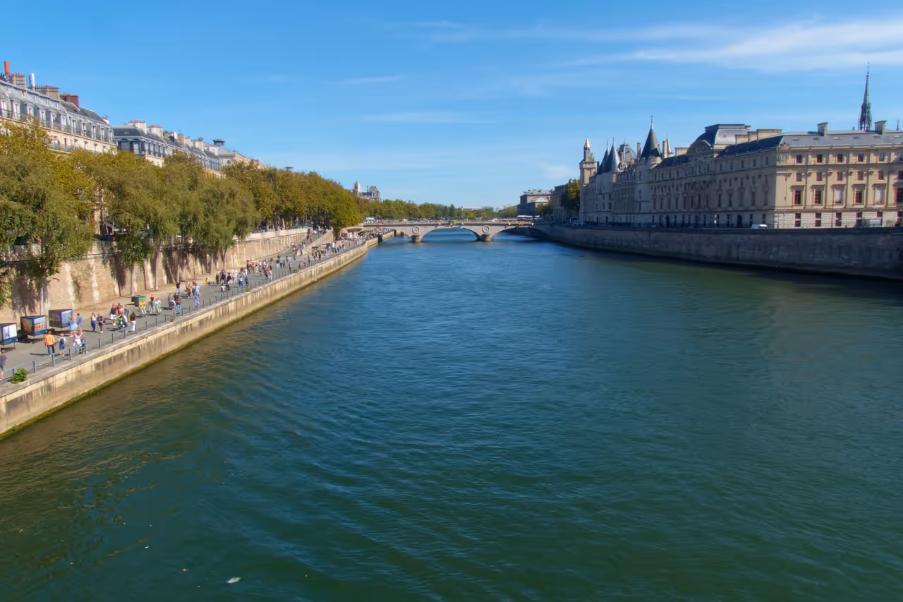 The seine in Paris