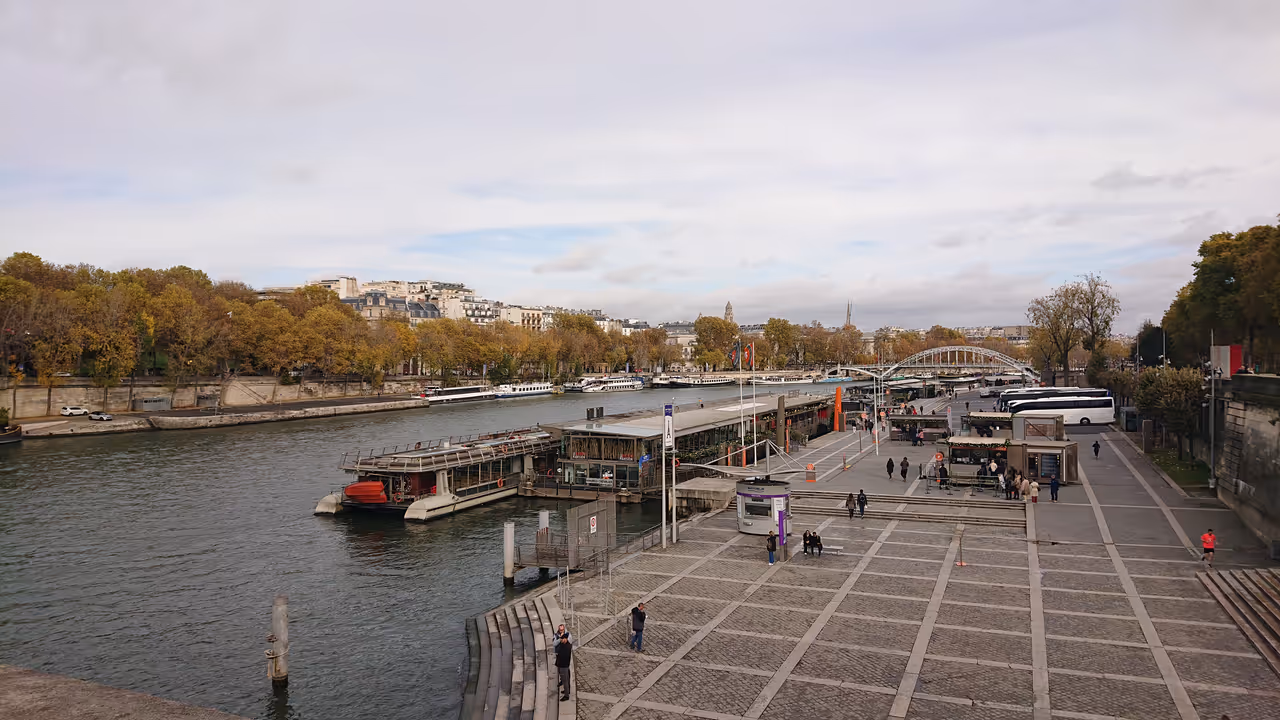 The seine in Paris