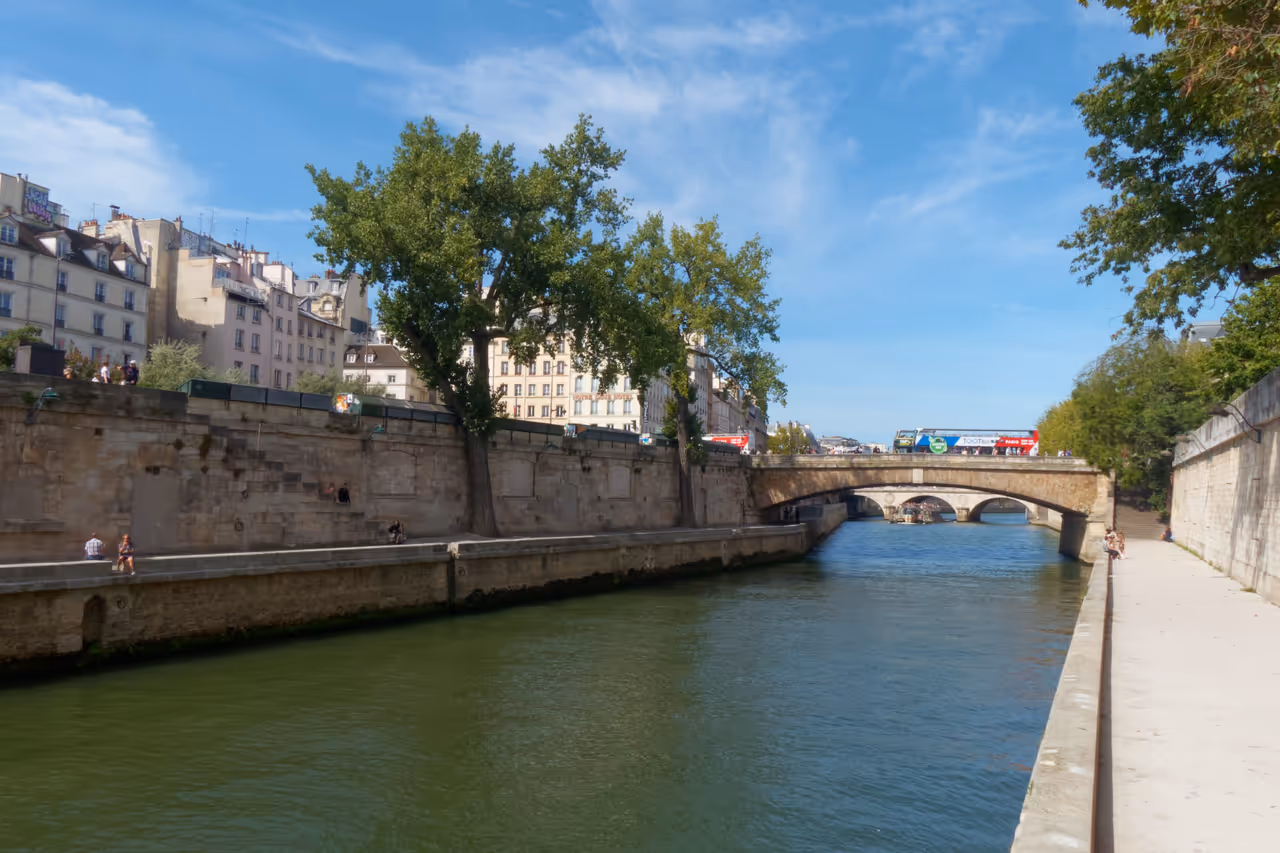 The seine in Paris