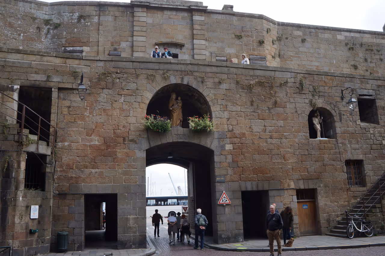 Ancient ramparts of, Saint-malo
