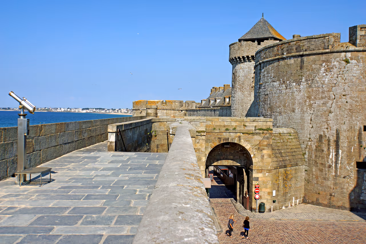 Ancient ramparts of, Saint-malo