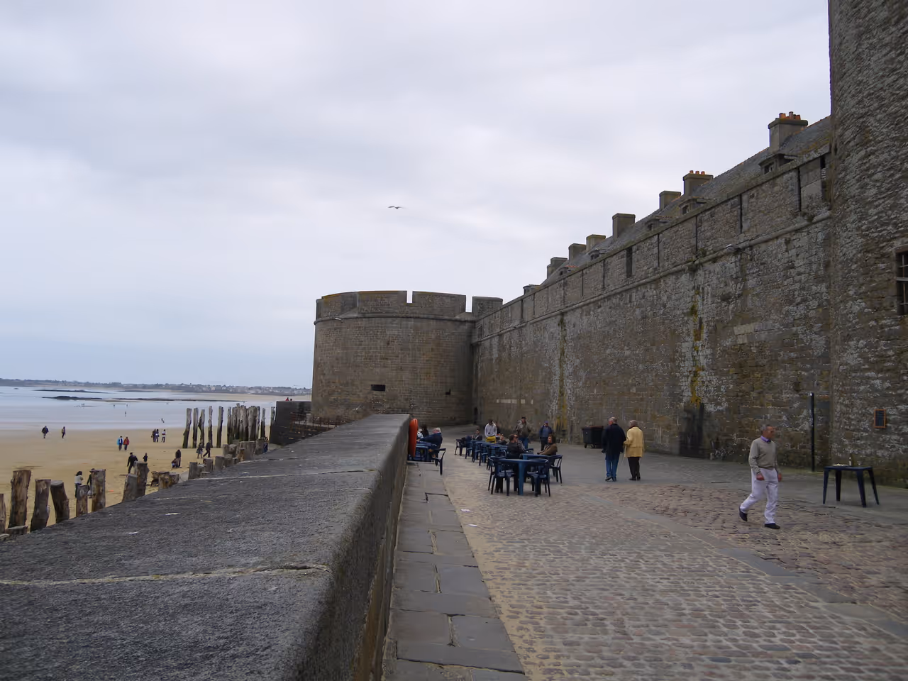 Ancient ramparts of, Saint-malo