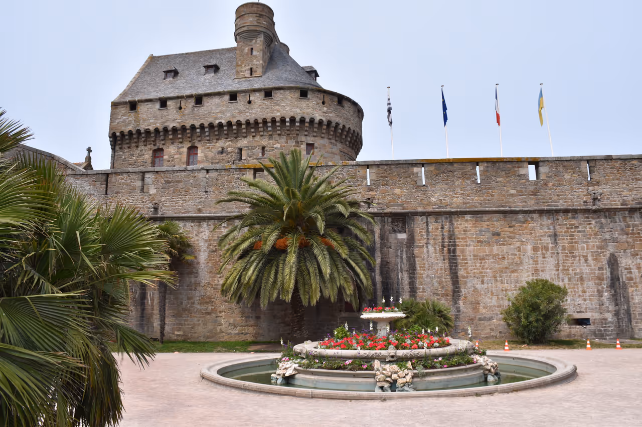 Ancient ramparts of, Saint-malo