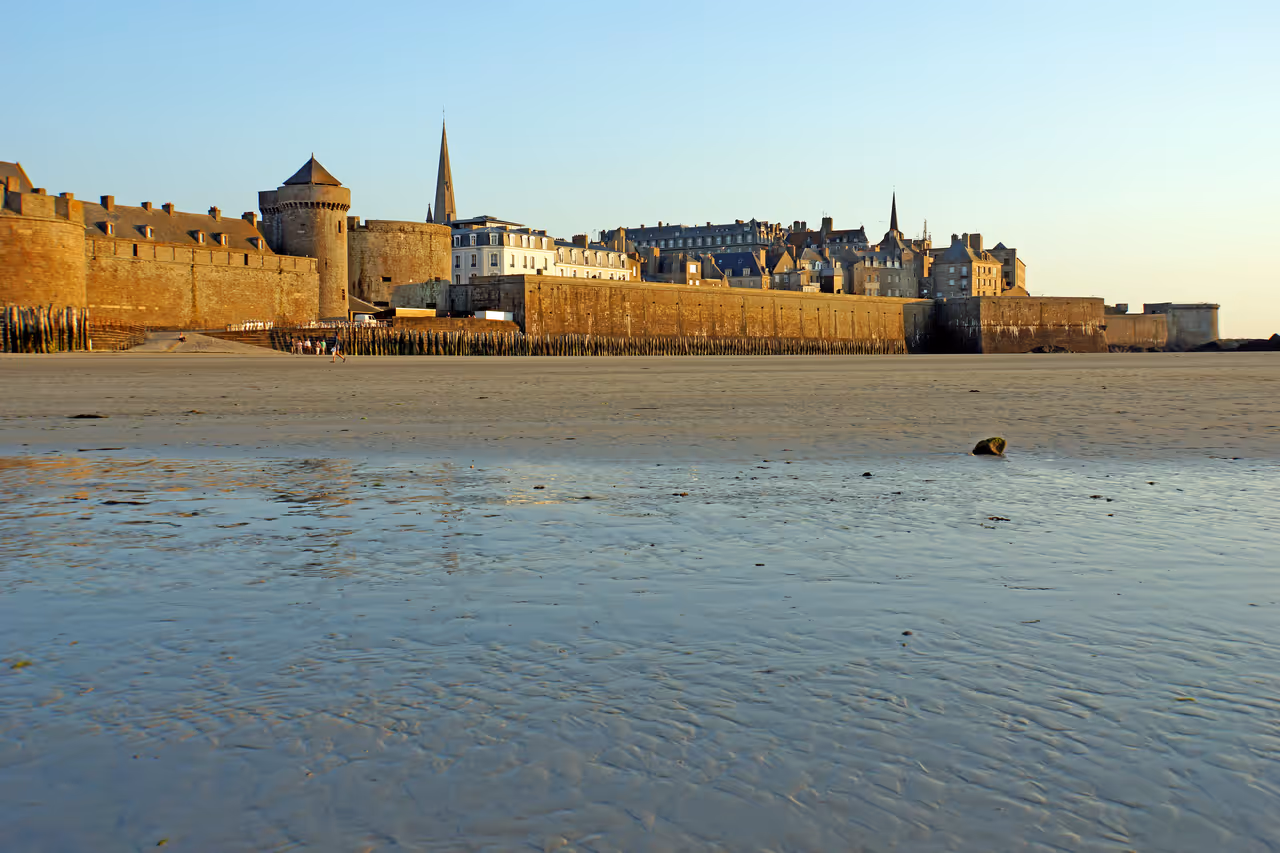 Ancient ramparts of, Saint-malo