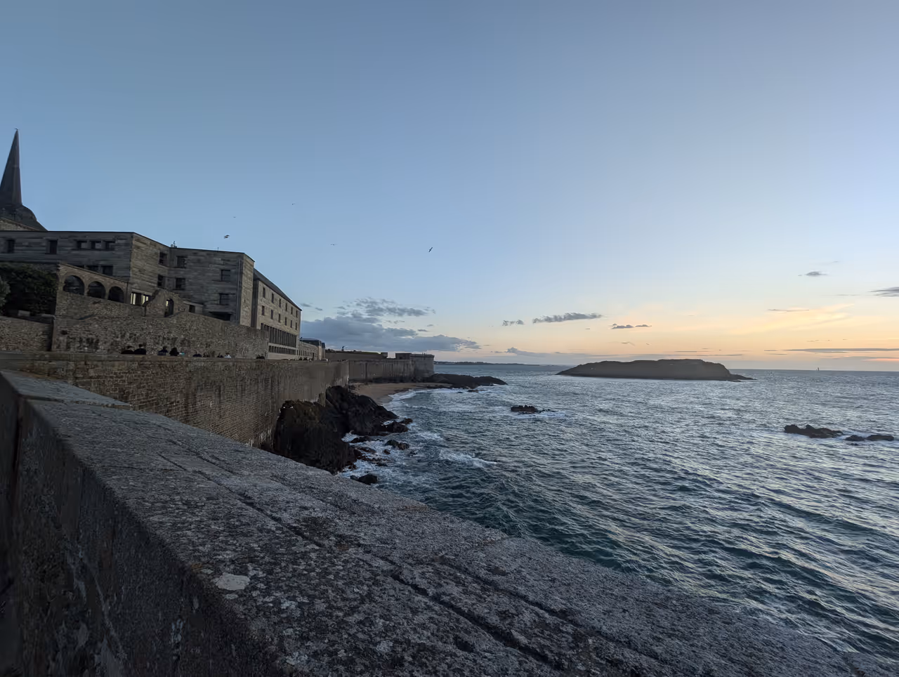 Ancient ramparts of, Saint-malo
