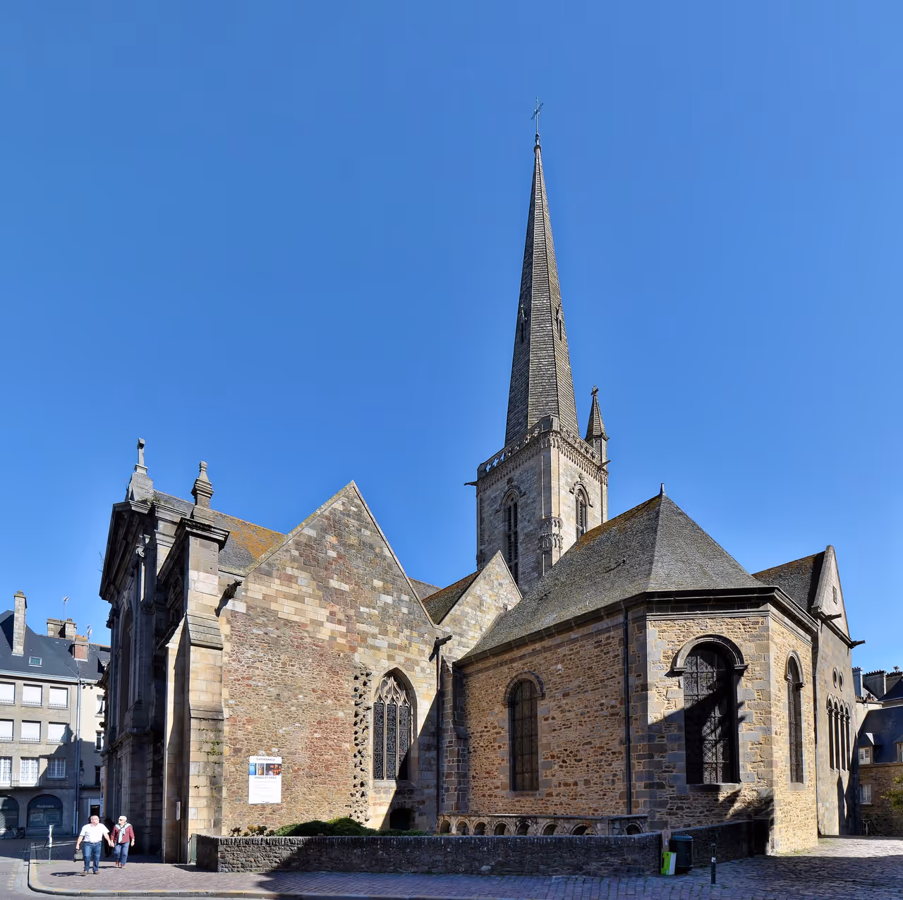 Saint-vincent cathedral of, Saint-malo