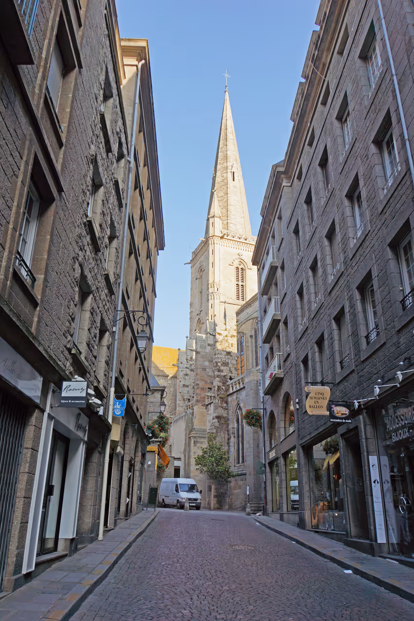 Saint-vincent cathedral of, Saint-malo