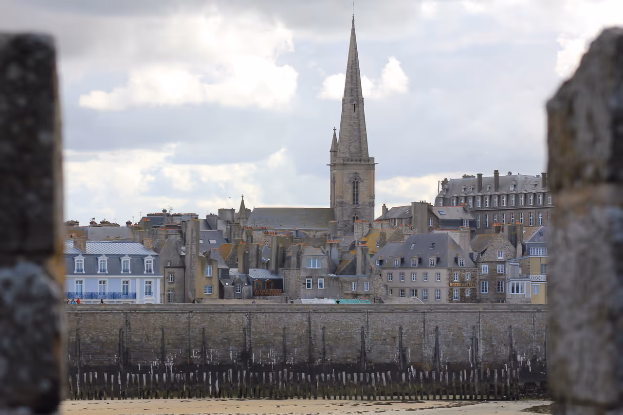 Saint-vincent cathedral of, Saint-malo