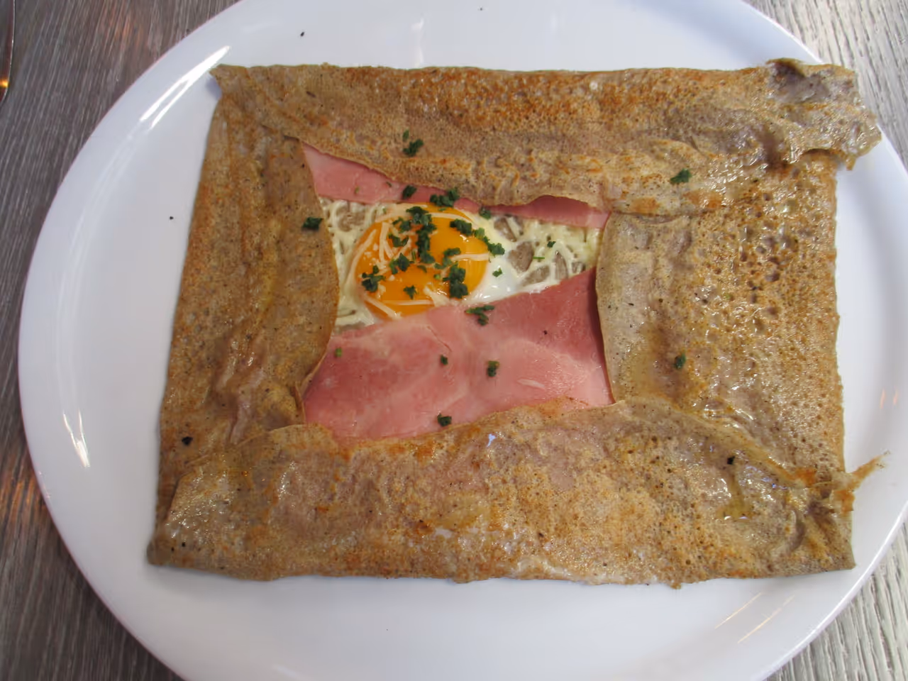 Breton buckwheat galette food, Saint-malo