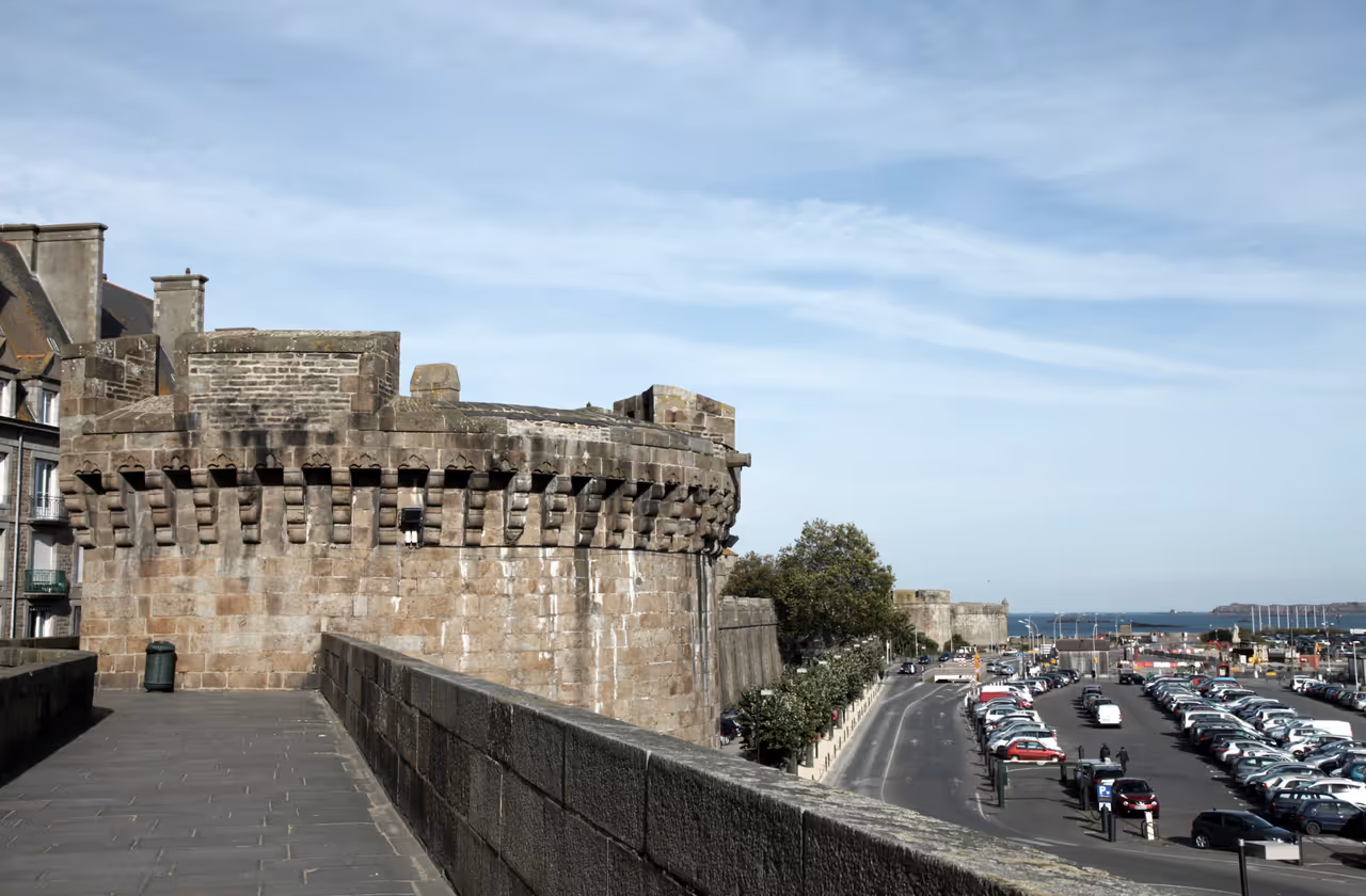View from the top of Saint-vincent gate, Saint-malo