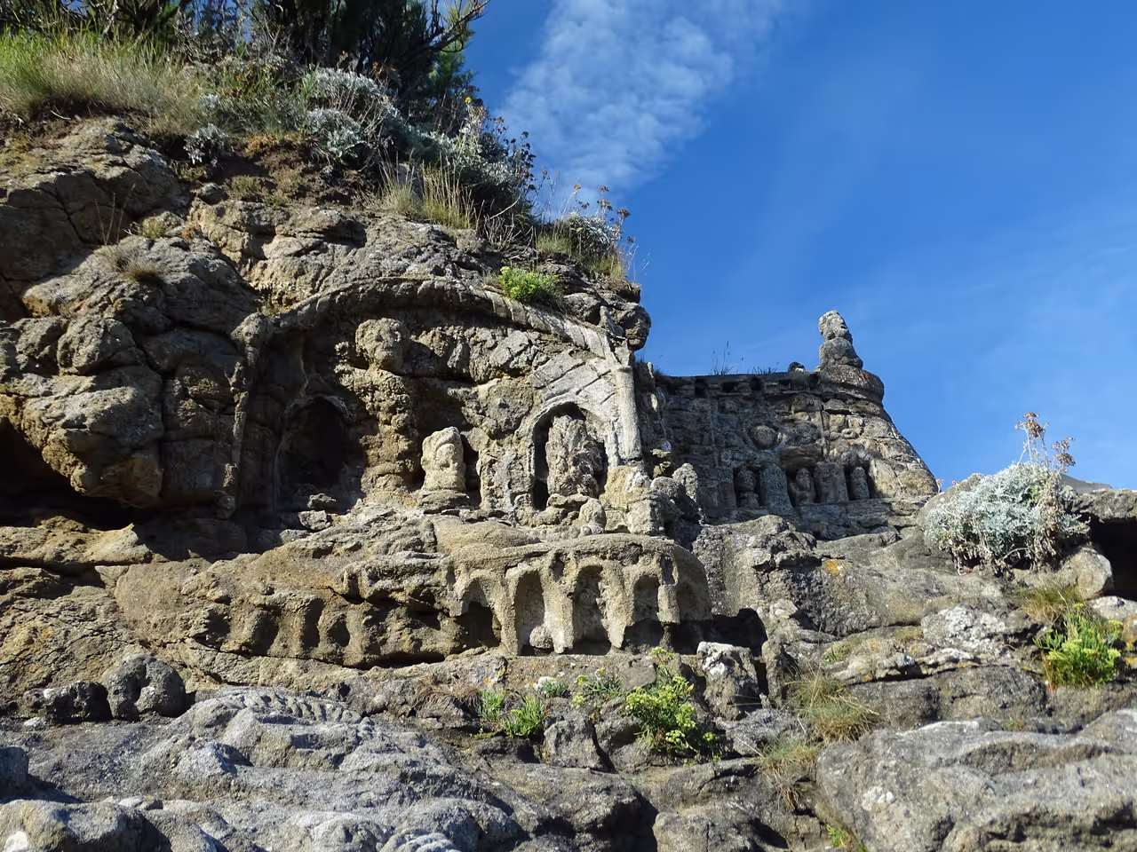 Sculpted rocks of rothéneuf, Saint-malo
