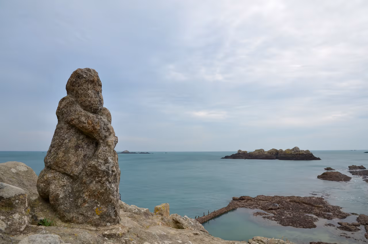 Sculpted rocks of rothéneuf, Saint-malo