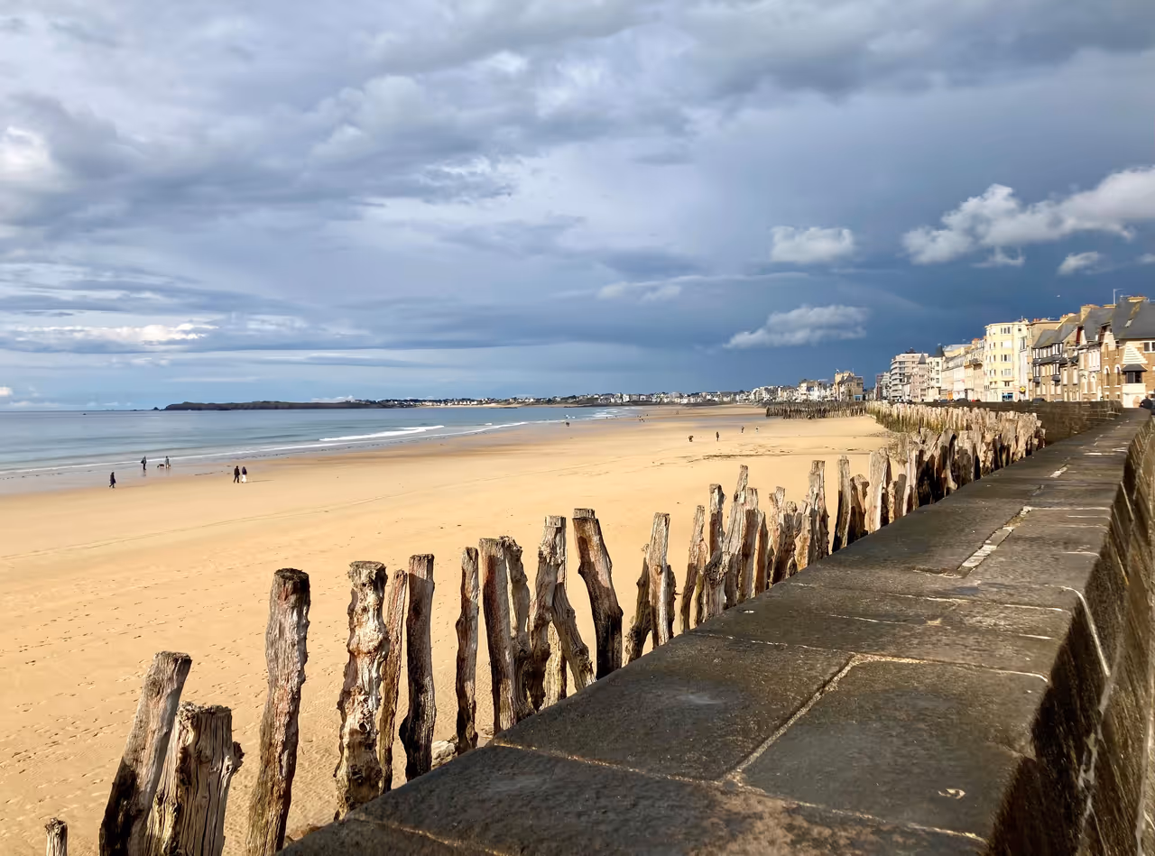 Sillon beach, Saint-malo