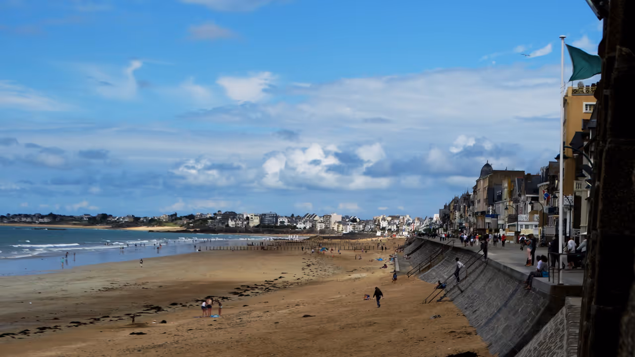 Sillon beach, Saint-malo