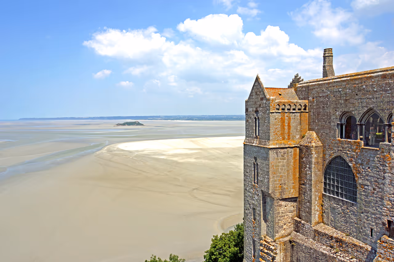 View from Mont-saint-michel, Saint-malo