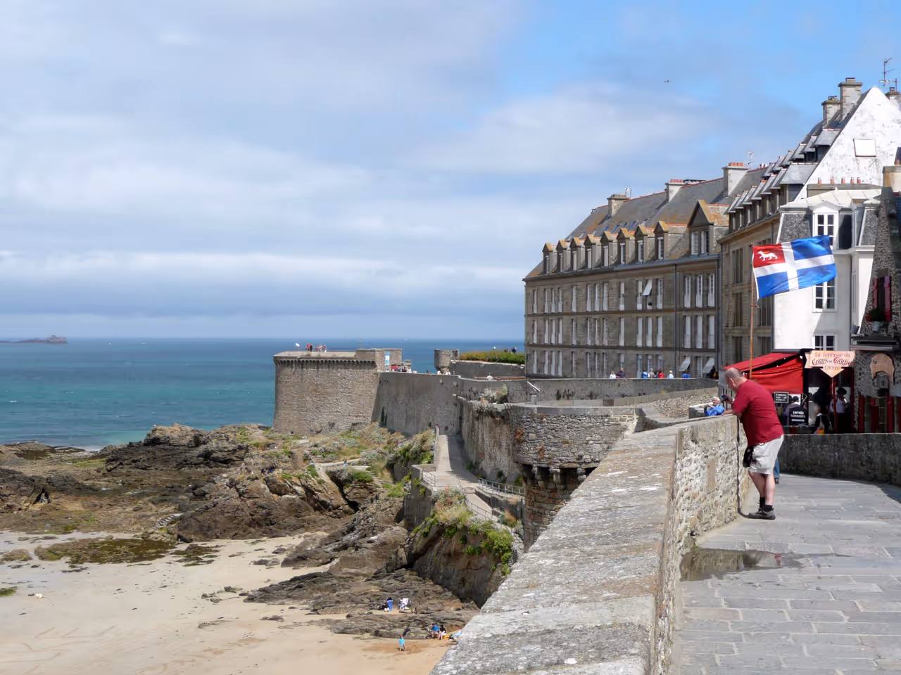 View from Bidouane tower, Saint-malo