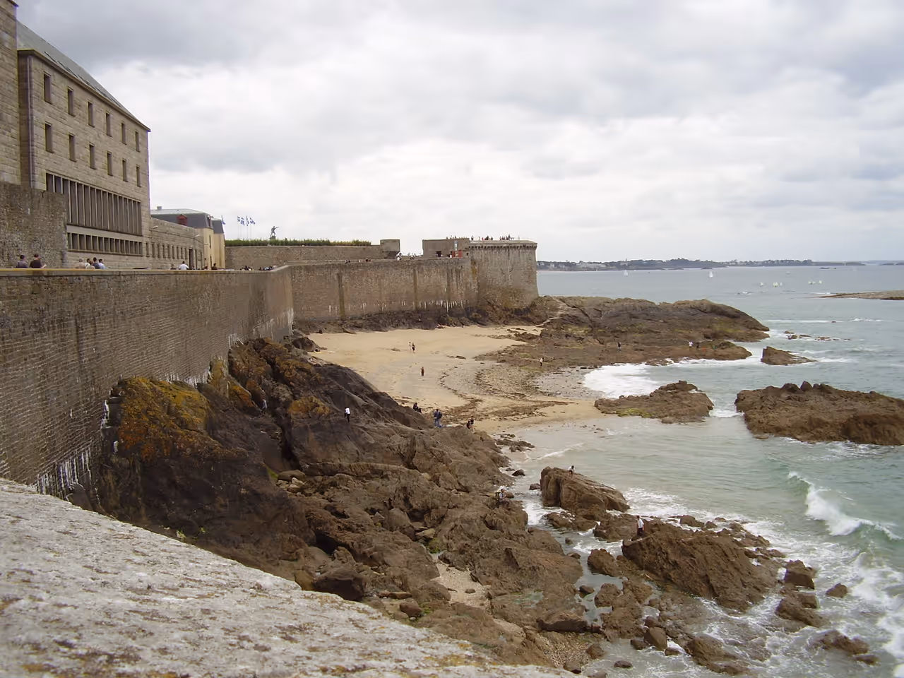 View from Bidouane tower, Saint-malo