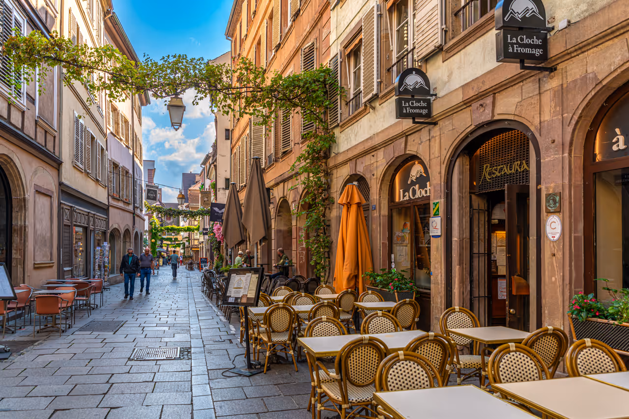 Urban walking in Strasbourg