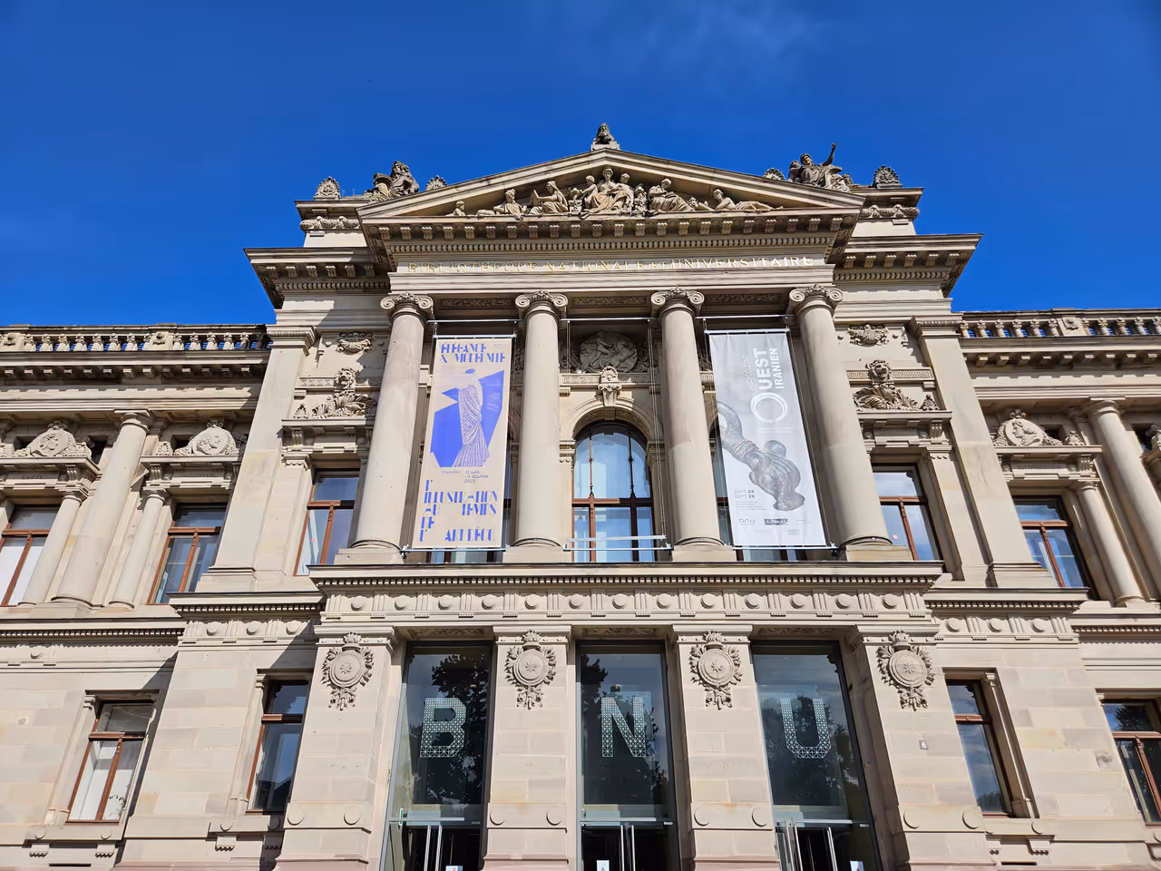 National and university library in Strasbourg