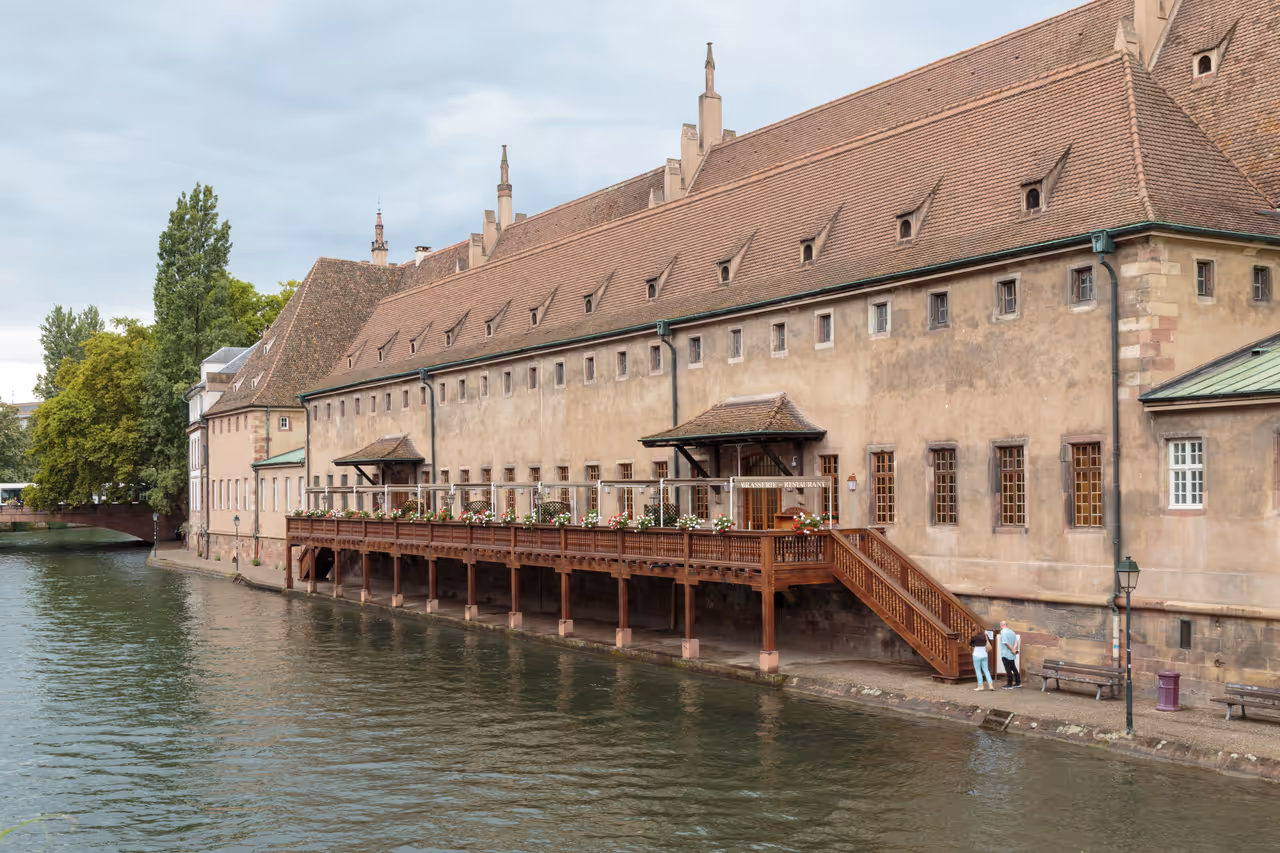 Old customs house in Strasbourg