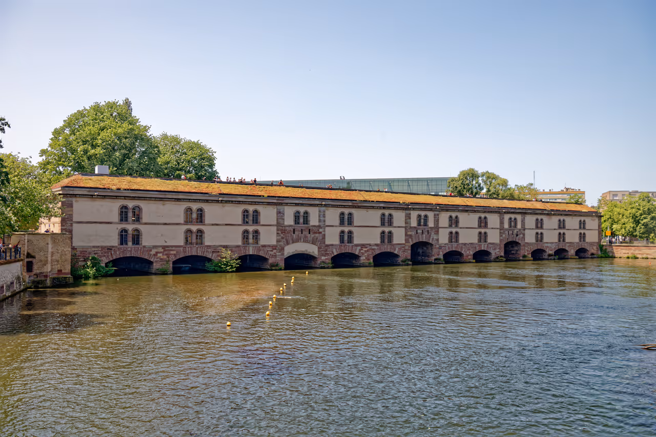 Vauban dam in Strasbourg