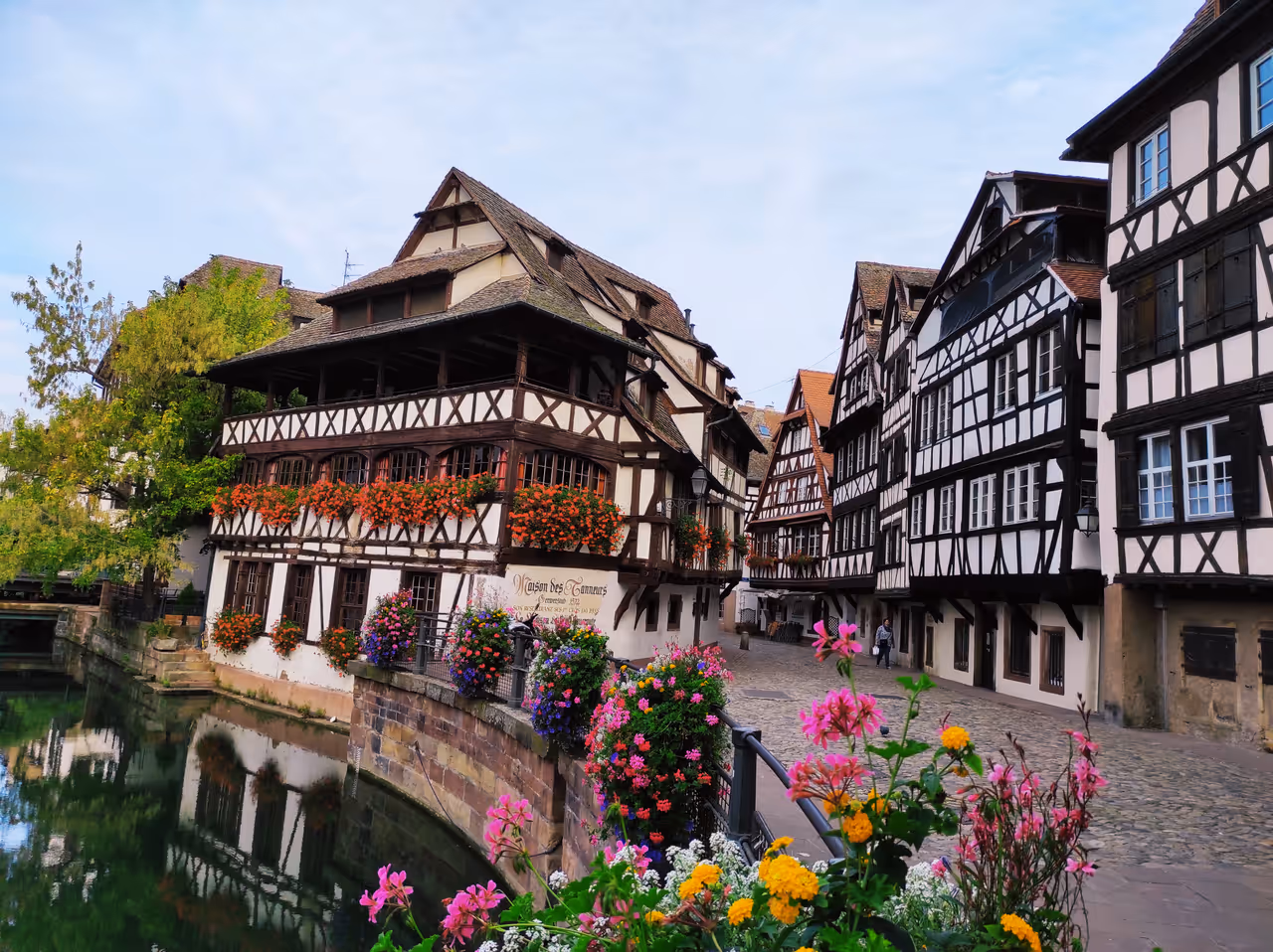 Strasbourg cultural white houses