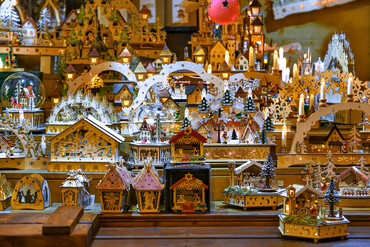 Christmas market festival in Strasbourg
