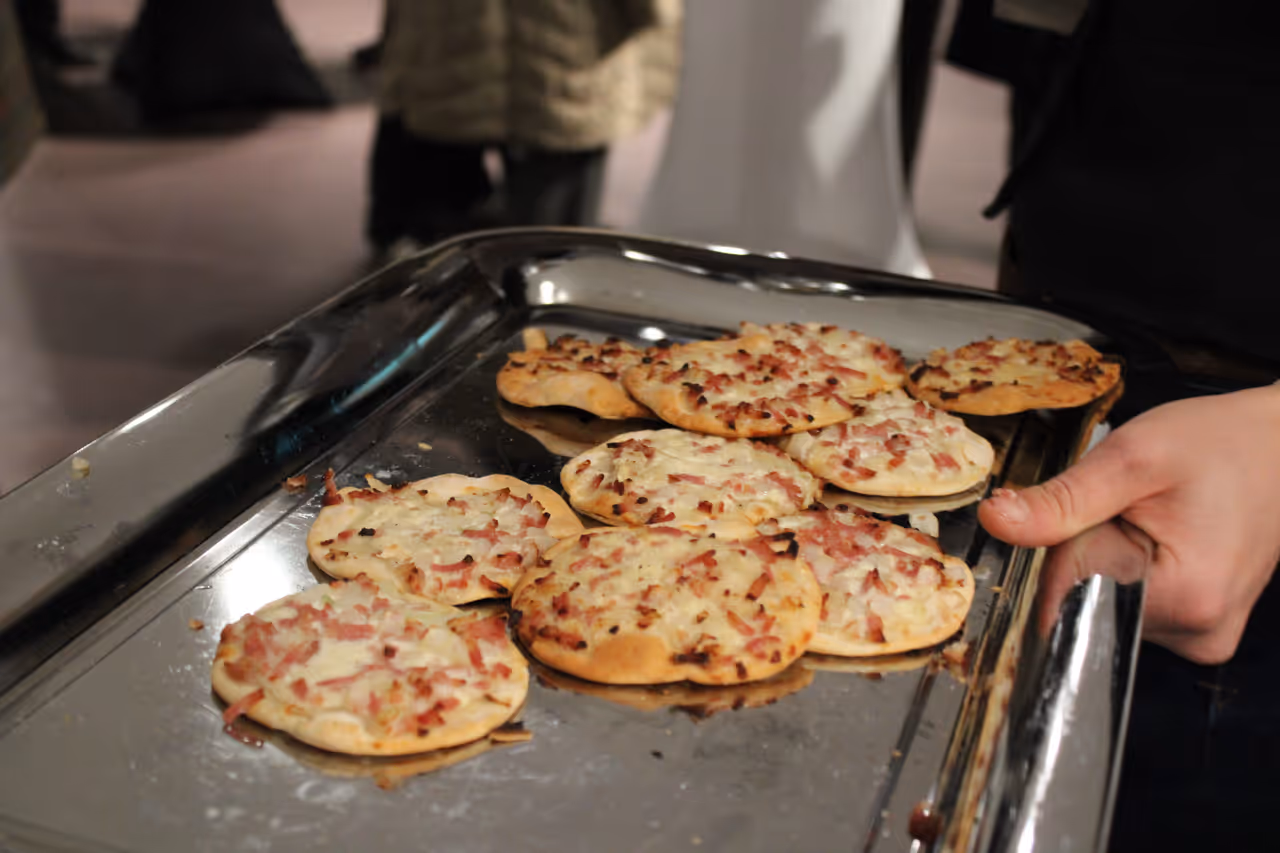 Flammeküche food in Strasbourg